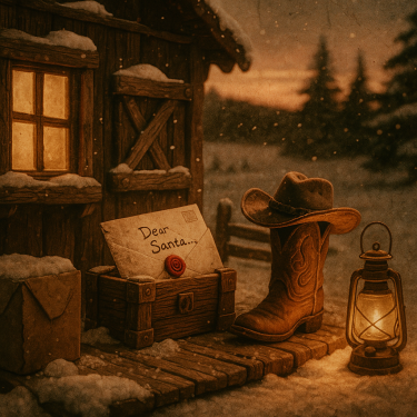 Santa Pretty Please - Final Background image